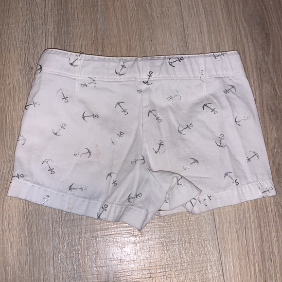 Nautica white nautical anchor denim shorts - Picture 2 of 4